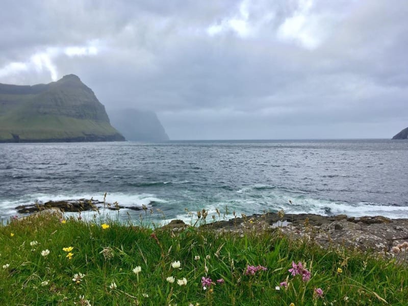 Faroe Islands sea from Vidoy