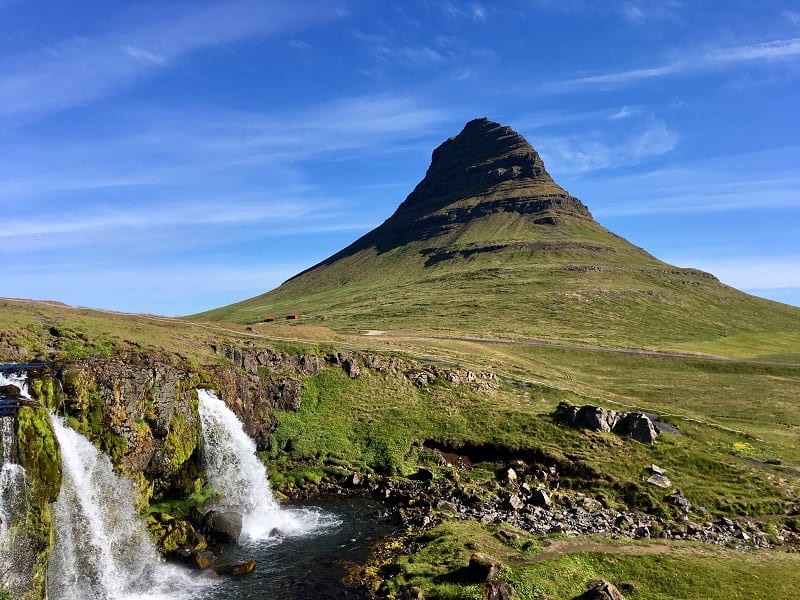 Kirkjufell Mountain and Waterfall Iceland
