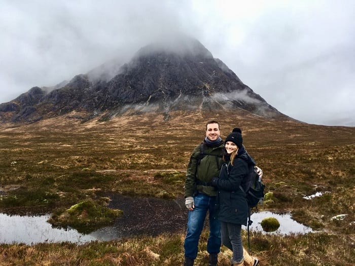 Nathan and Christa in Glencoe