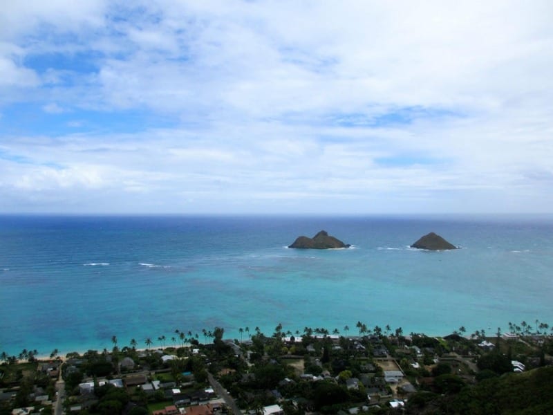 Mokulua from Pillbox hike